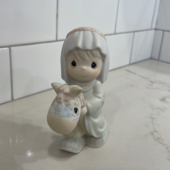 Precious Moments | Boy on Stick Pony | Making A Trail To Bethlehem - Picture 2 of 5